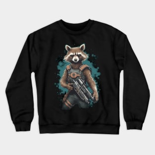 rocket raccoon Crewneck Sweatshirt